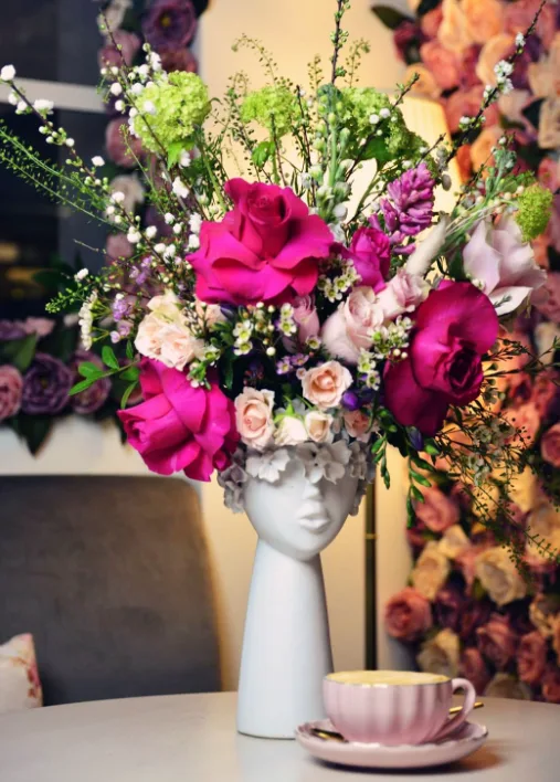 Aranjament Venus in vas ceramica