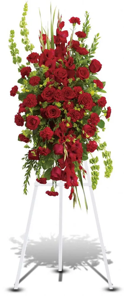 Trandafiri, Garoafe, Gladiole, Molucela, Eucalipt, Bupleurum, Panicum