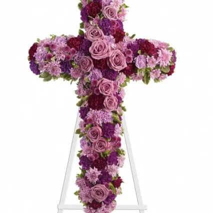 Cruce – Trandafiri, Crizanteme, Garoafe, Minirosa, Verdeata diversa