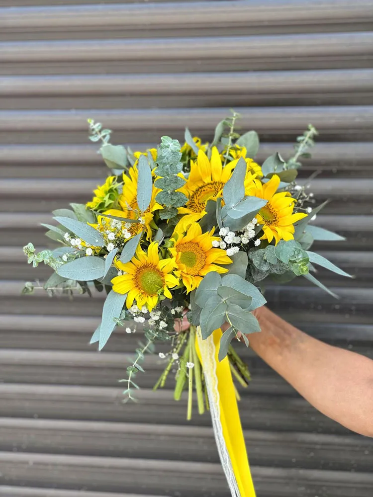 Buchet floarea soarelui