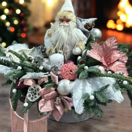 Aranjament Alb ca Neaua