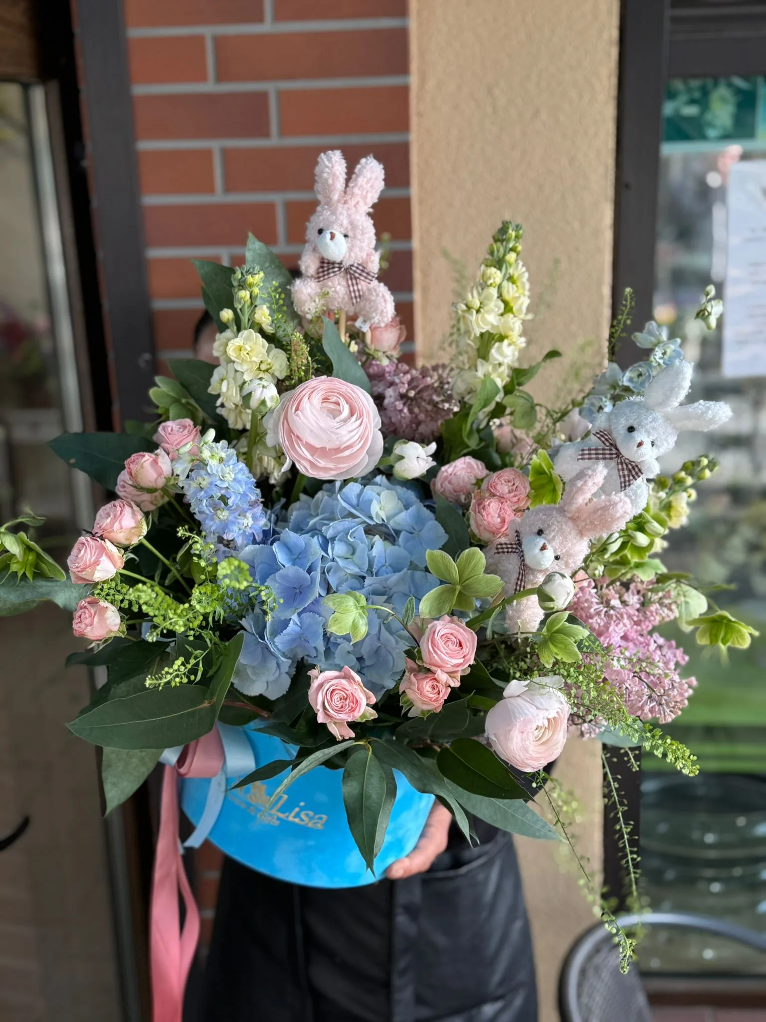 Aranjament cutie de catifea - imagine 2