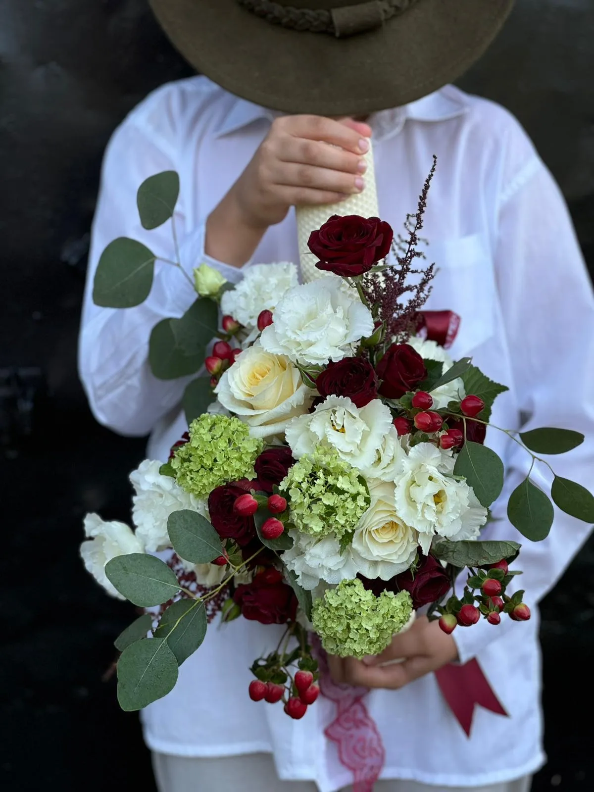 Lumanare ceara naturala tip fagure