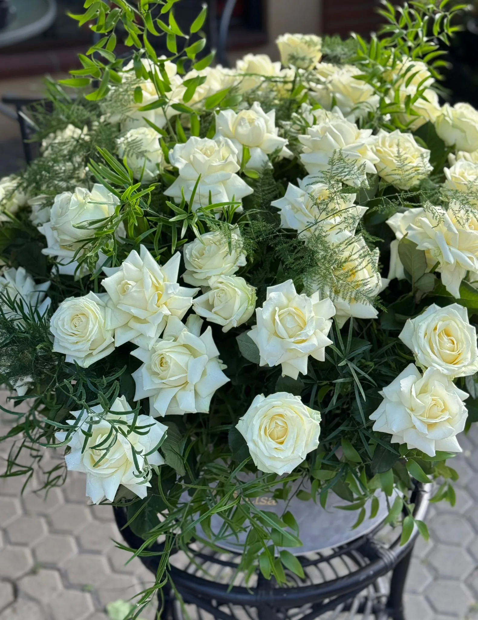 Aranjament Cutie de Catifea