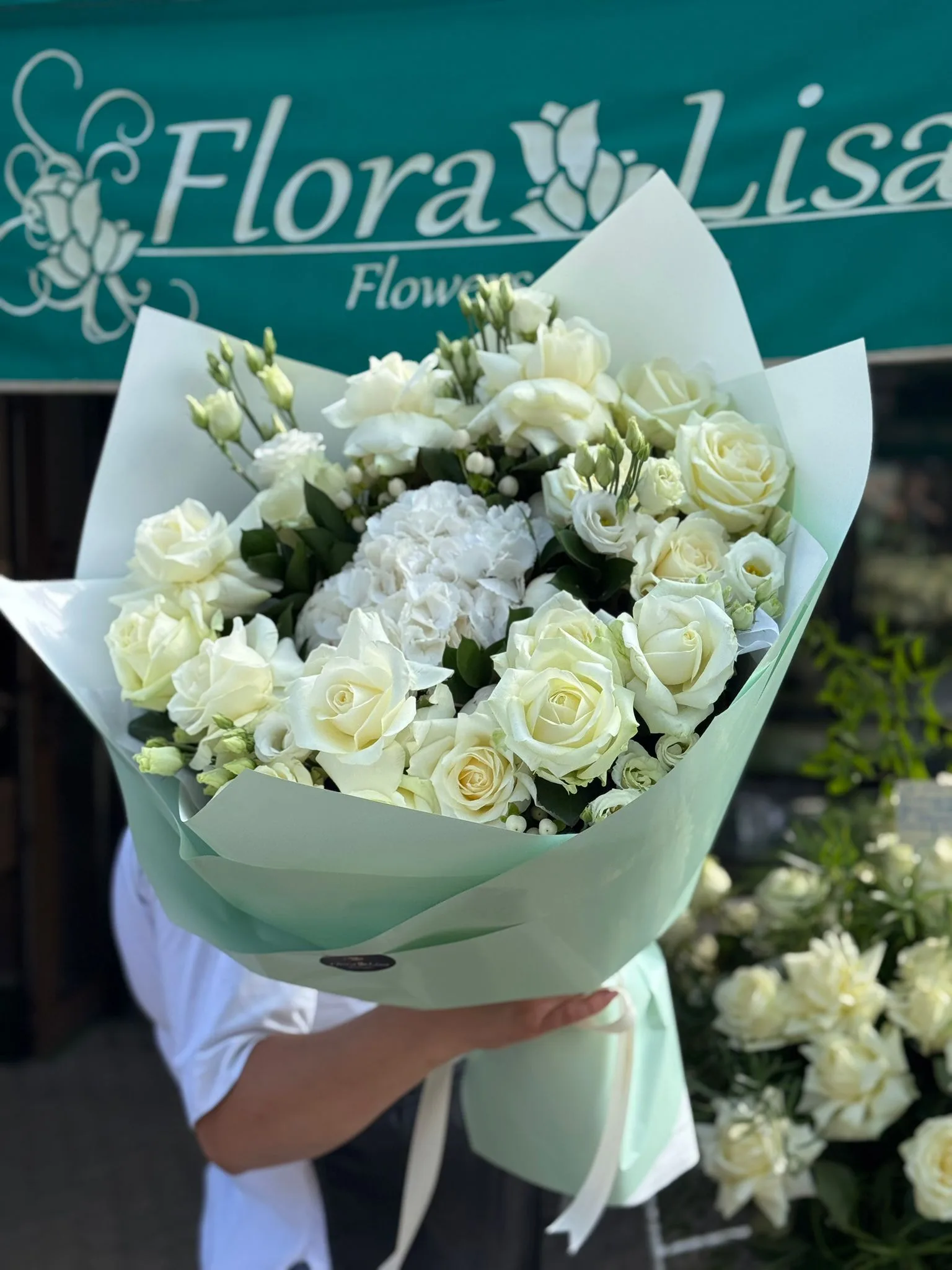 Buchet Alb Pur - imagine 2