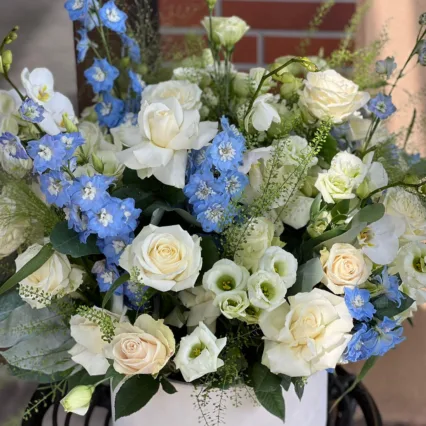 Aranjament in cutie de catifea