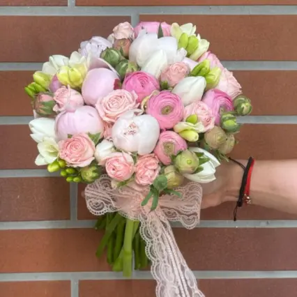 Buchet de mireasă "Blush Romance"
