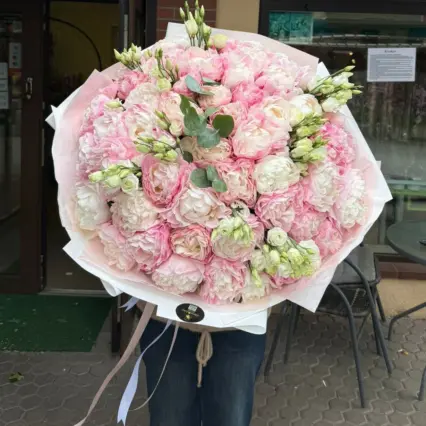 Buchet 51 Bujori Premium
